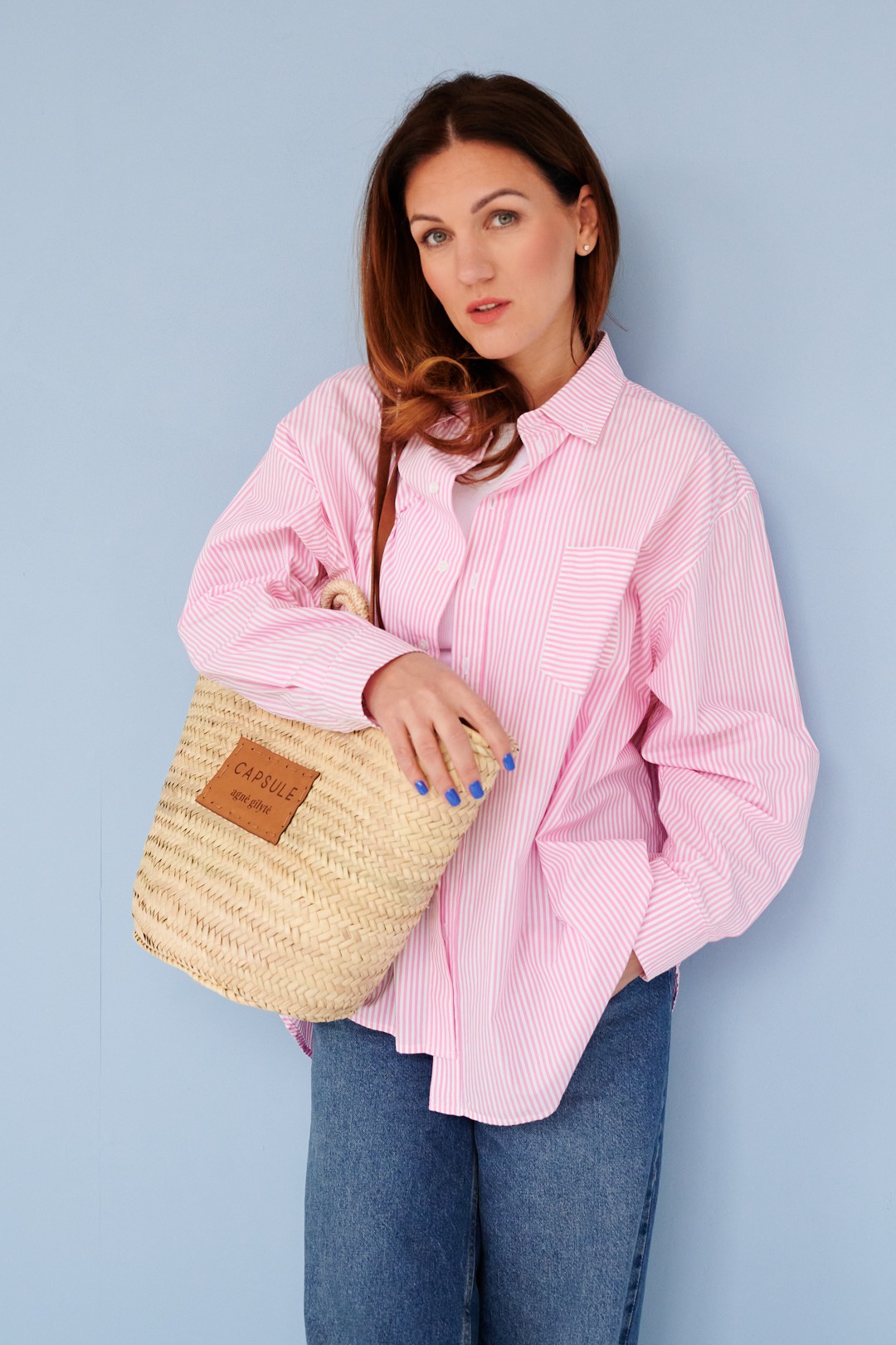 Raffia tote bag 'MALLORCA'