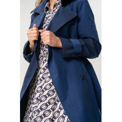 Water repellent fabric trenchcoat 'GLASGOW'