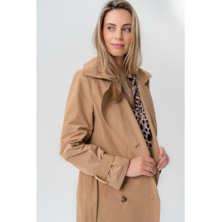 Water repellent fabric trenchcoat 'GLASGOW'