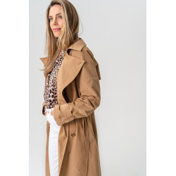 Water repellent fabric trenchcoat 'GLASGOW'