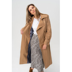 Water repellent fabric trenchcoat 'GLASGOW'