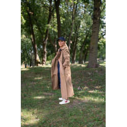 Water repellent fabric trenchcoat 'GLASGOW'