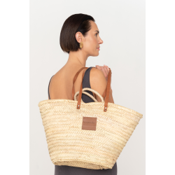 Raffia tote bag 'MENORCA'