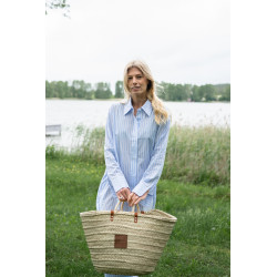 Raffia tote bag 'MENORCA'