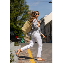 Raffia tote bag 'MENORCA'