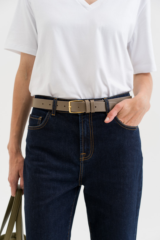 Leather belt 'GOTLAND'