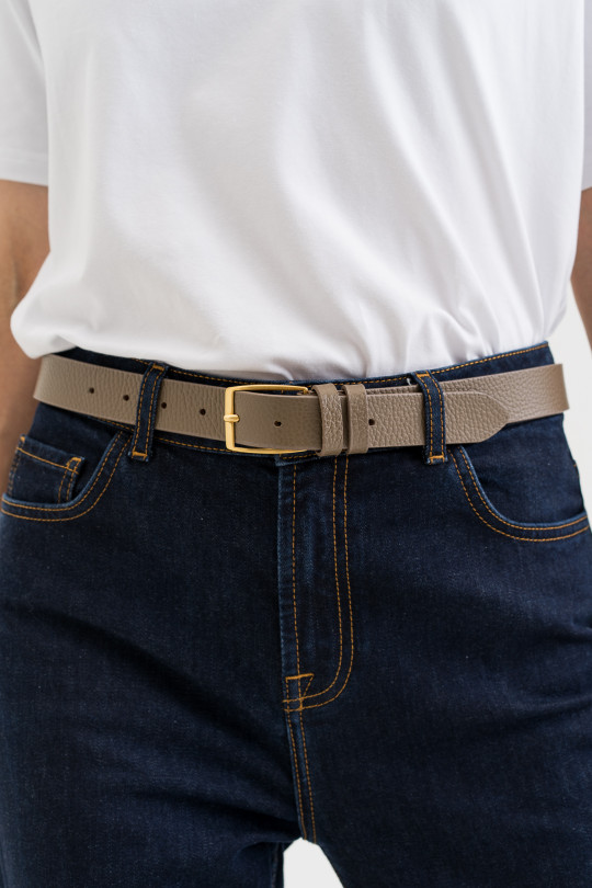 Leather belt 'GOTLAND'