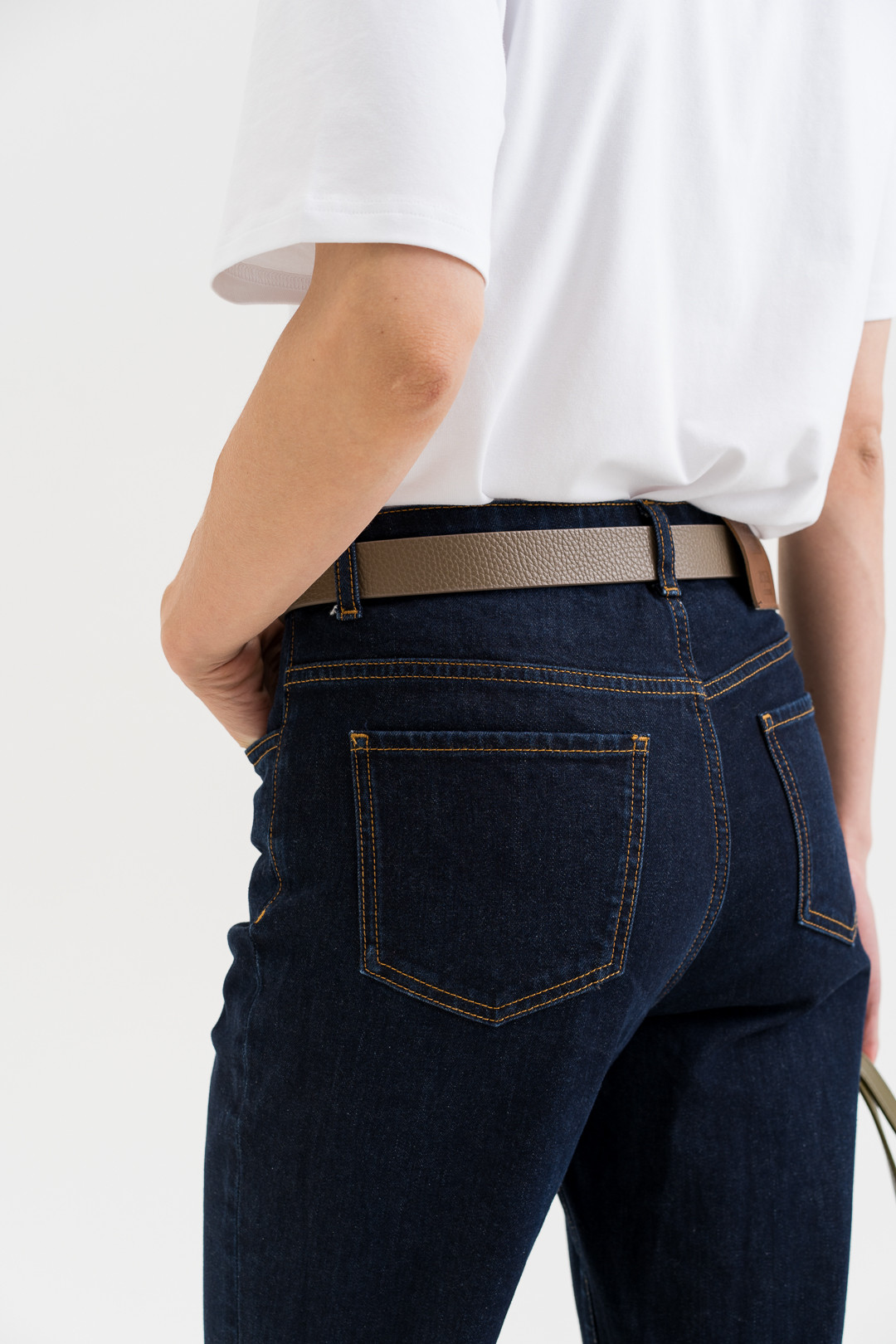 Leather belt 'GOTLAND'