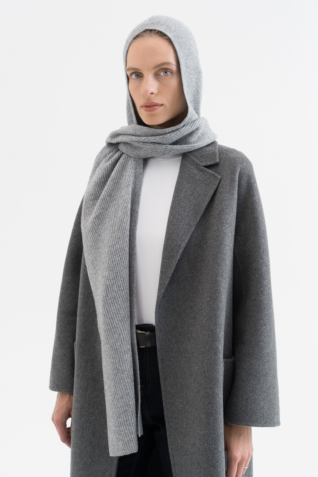 Hooded Scarf 'ST. MORITZ'