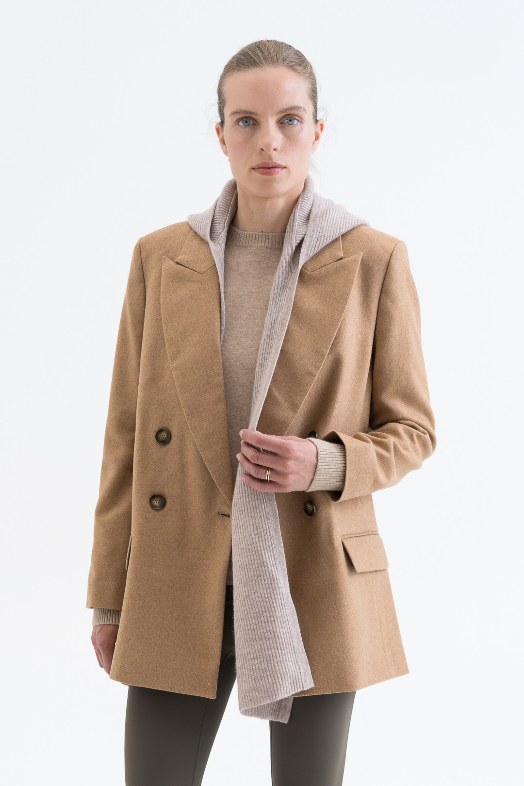 Hooded Scarf 'ST. MORITZ'