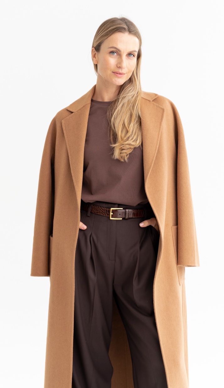 Wool coat 'STOKHOLM' - Look #1