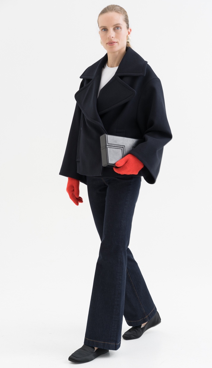 Short coat 'ALEXANDRIA' - Look #1