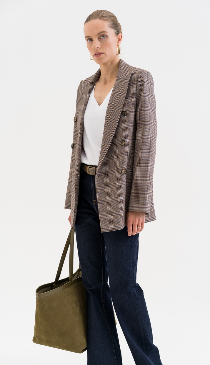 Leather belt 'GOTLAND' - Look #1