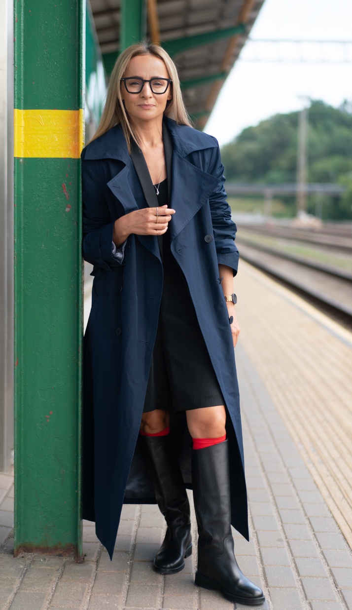 LOOK WITH TRENCHCOAT 'GLASGOW'