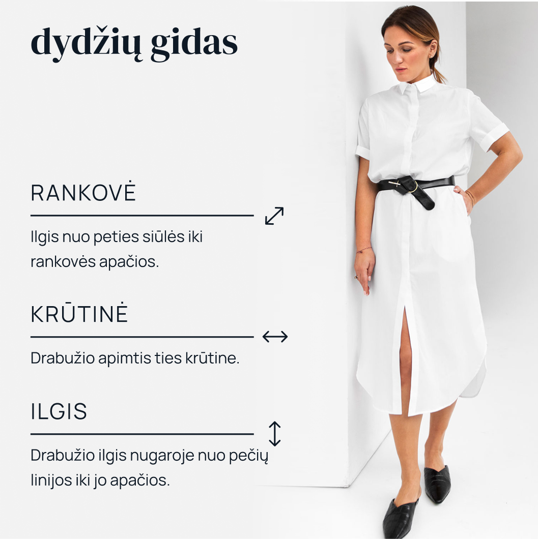Marškinių tipo suknelė 'BIARRITZ'