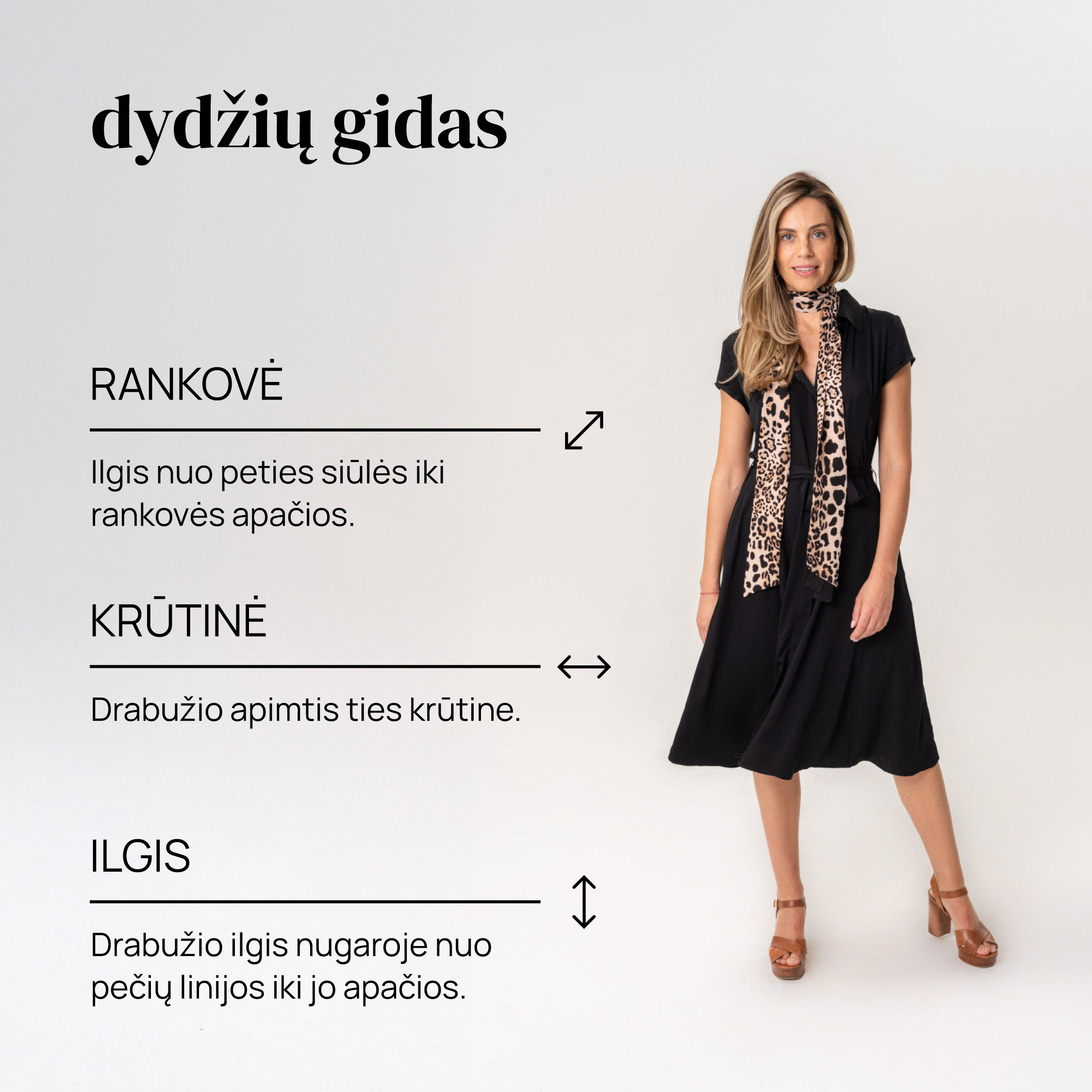 Marškinių tipo suknelė 'BIARRITZ'
